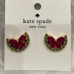 Discounted!Kate Spade  Watermelon slice. Missing one stone. New